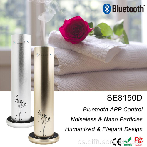 Ambientador de aire casero del aroma del control de Bluetooth eléctrico de aluminio